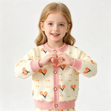 CozyCardi – Zacht & Warm – Gebreid Vestje met Leuke Prints