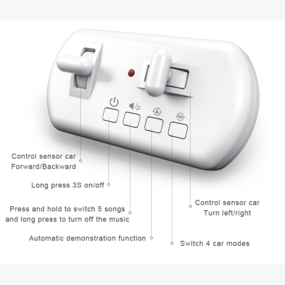 TinyRacer – Tekenplezier & Slim Rijden – Autonome Cartoon Auto