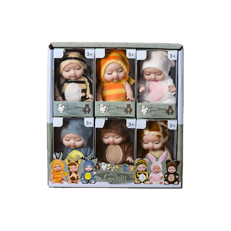 LittleDolly – Cute & Cozy – Baby Doll in a Cheerful Animal Costume