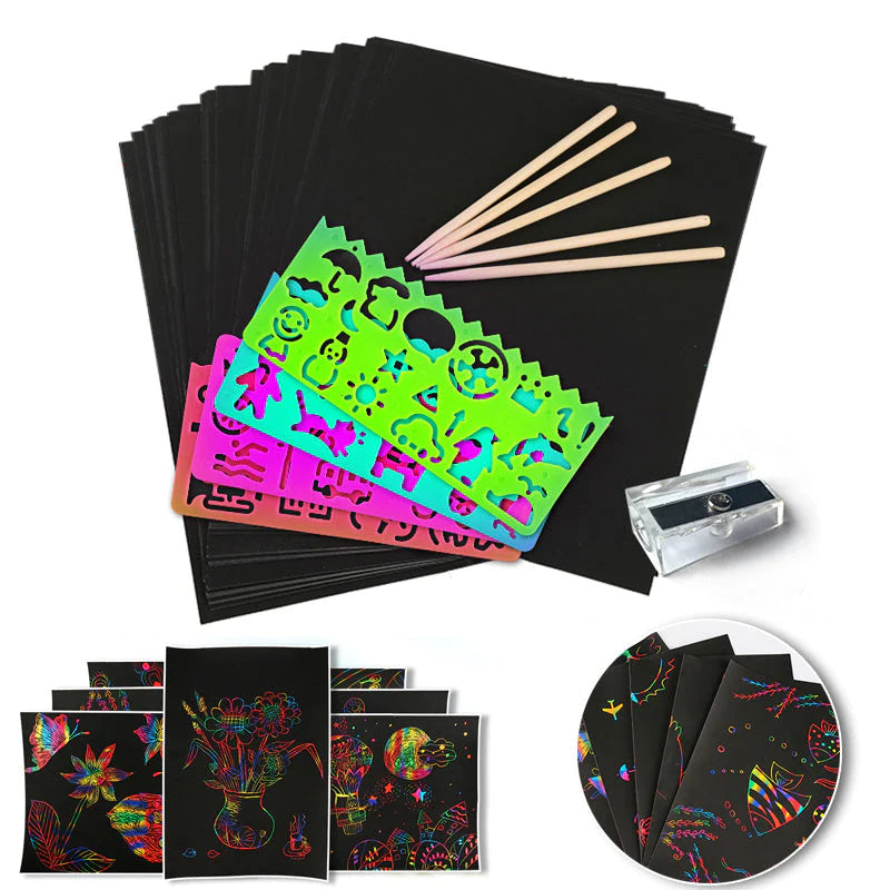 ColorBurst™ - Creatief met kleuren - Scratch Paper