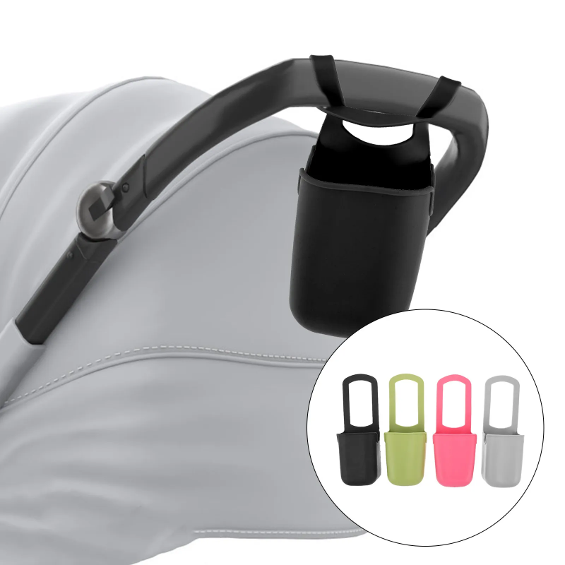 StrollMate – Flexibel & Stevig – Siliconen Bekerhouder (Set van 4)