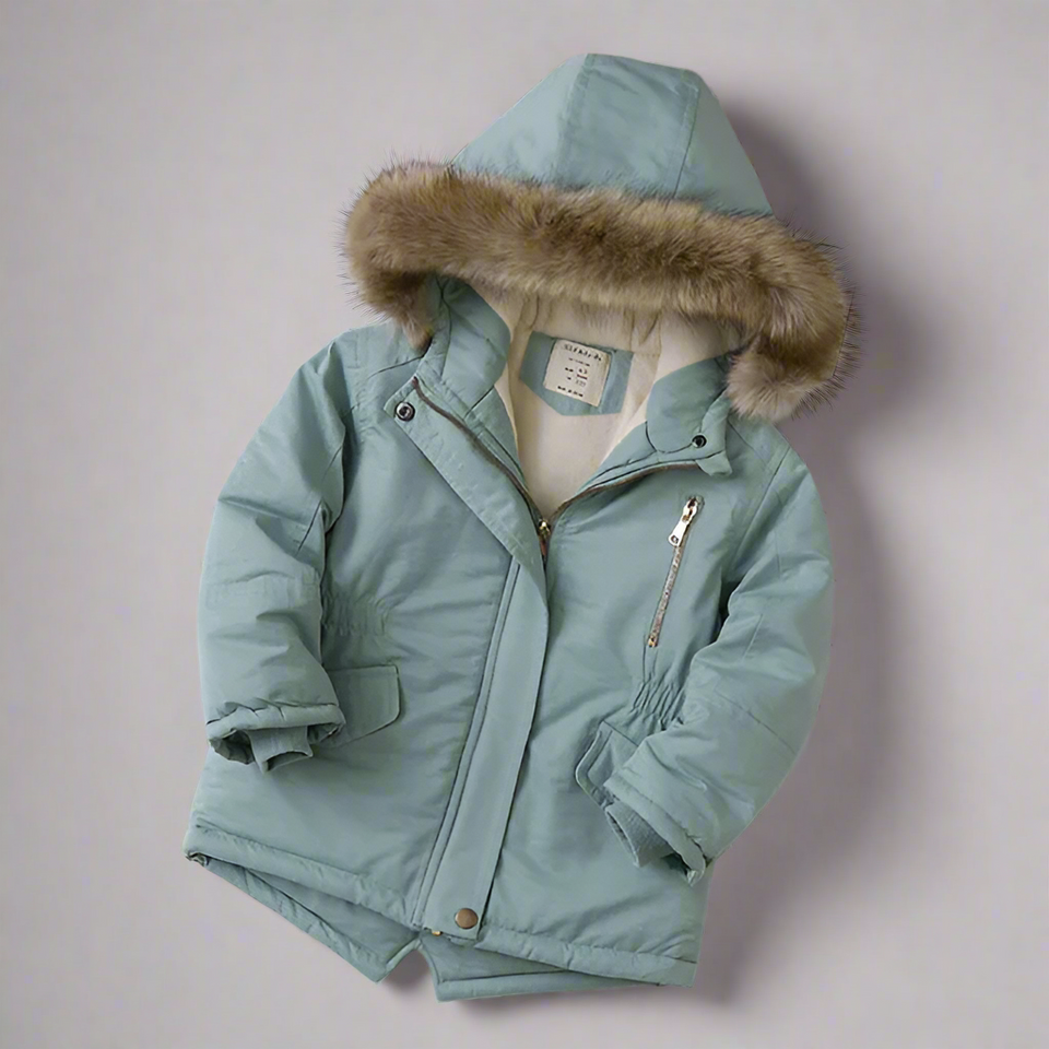 CozyTrend – Elegant & Warm – Parka Winterjas met Bontkraag