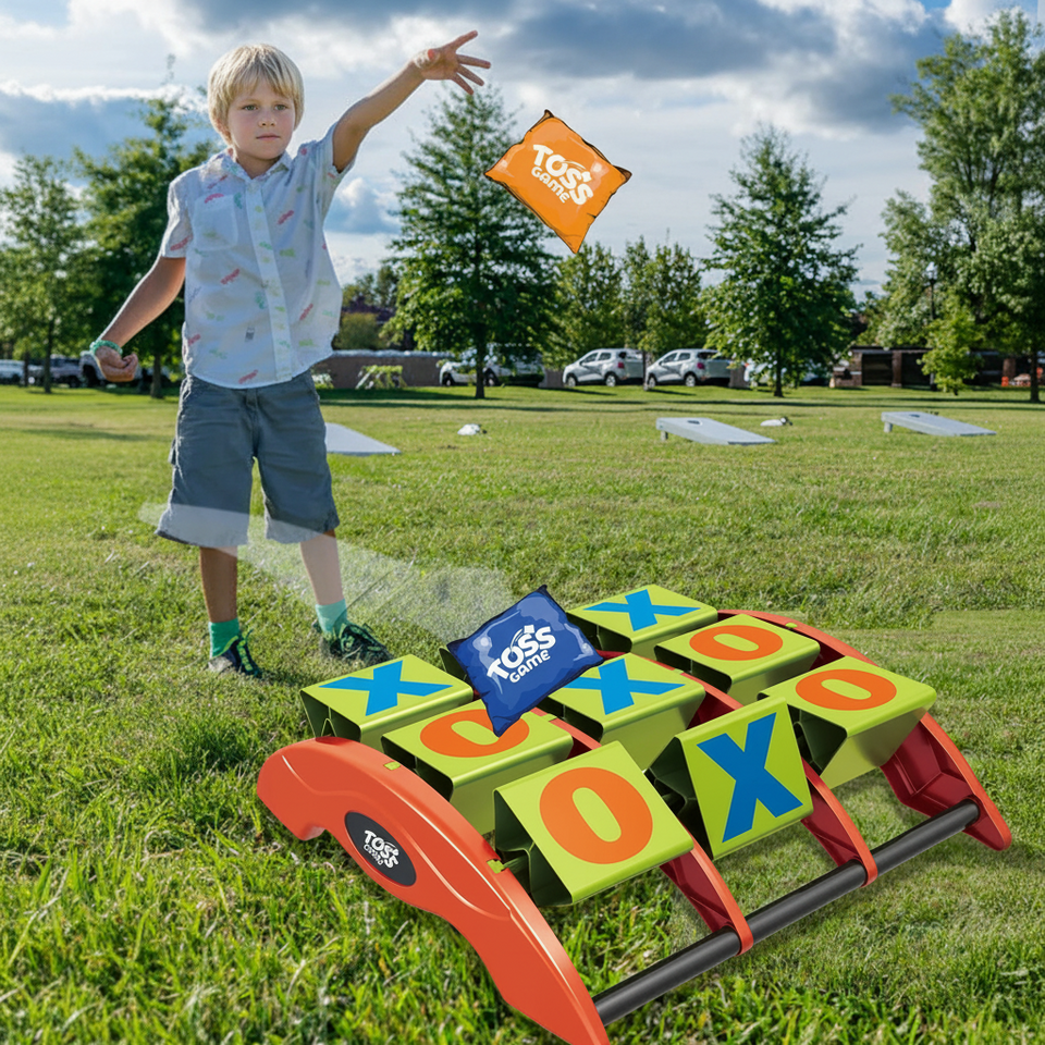 SkillShot – Sportief & Uitdagend – Pittenzak 'Boter-kaas-en-eieren' Spel