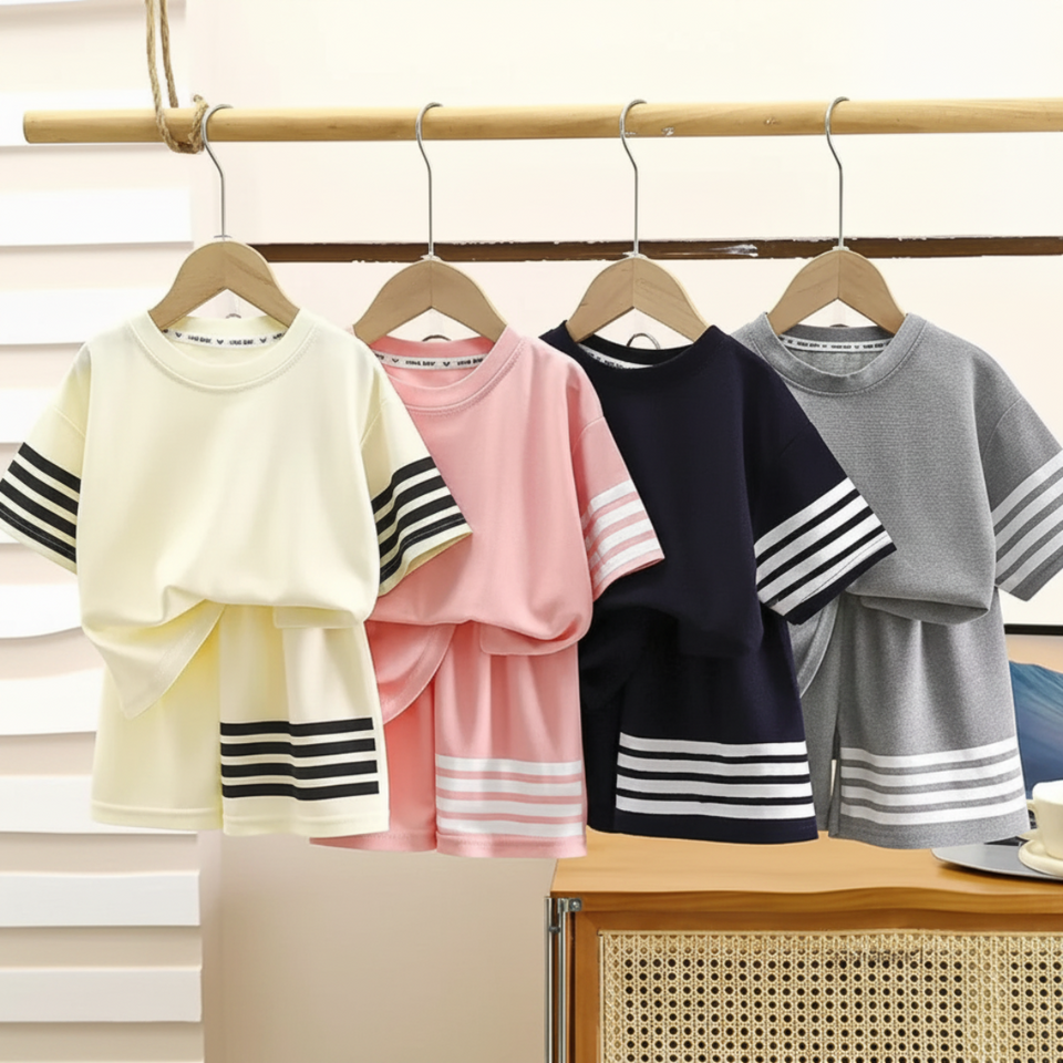MiniSport – Sports & Casual – 2-delige Set met Short en T-shirt