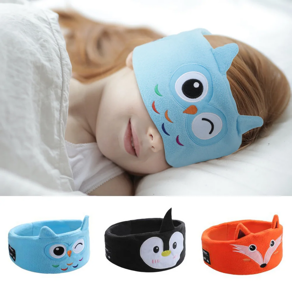 SilentRhythm – Muzikale Slaapmasker & Dieren – Draadloze Oogmasker met Bluetooth