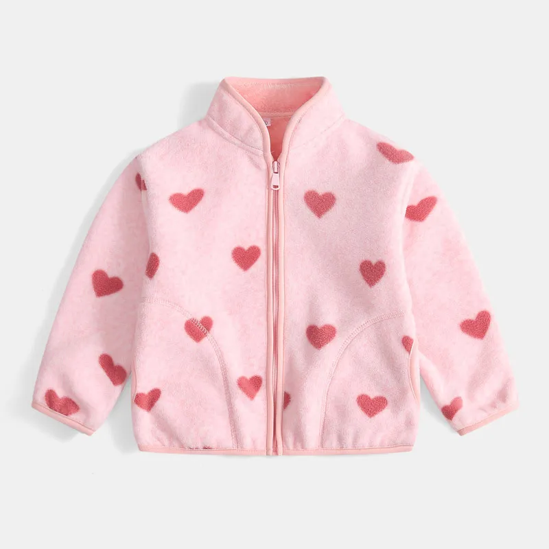 CozyFleece – Zacht & Speels – Warme Kinderjas met Cartoonprint