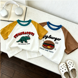 StreetBoy – Stoer & Comfortabel – Kinder T-shirt met Raglan Mouwen en Print