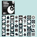 VisionBook – Educatief & Leerzaam – Baby Cognitie Kaartenboek