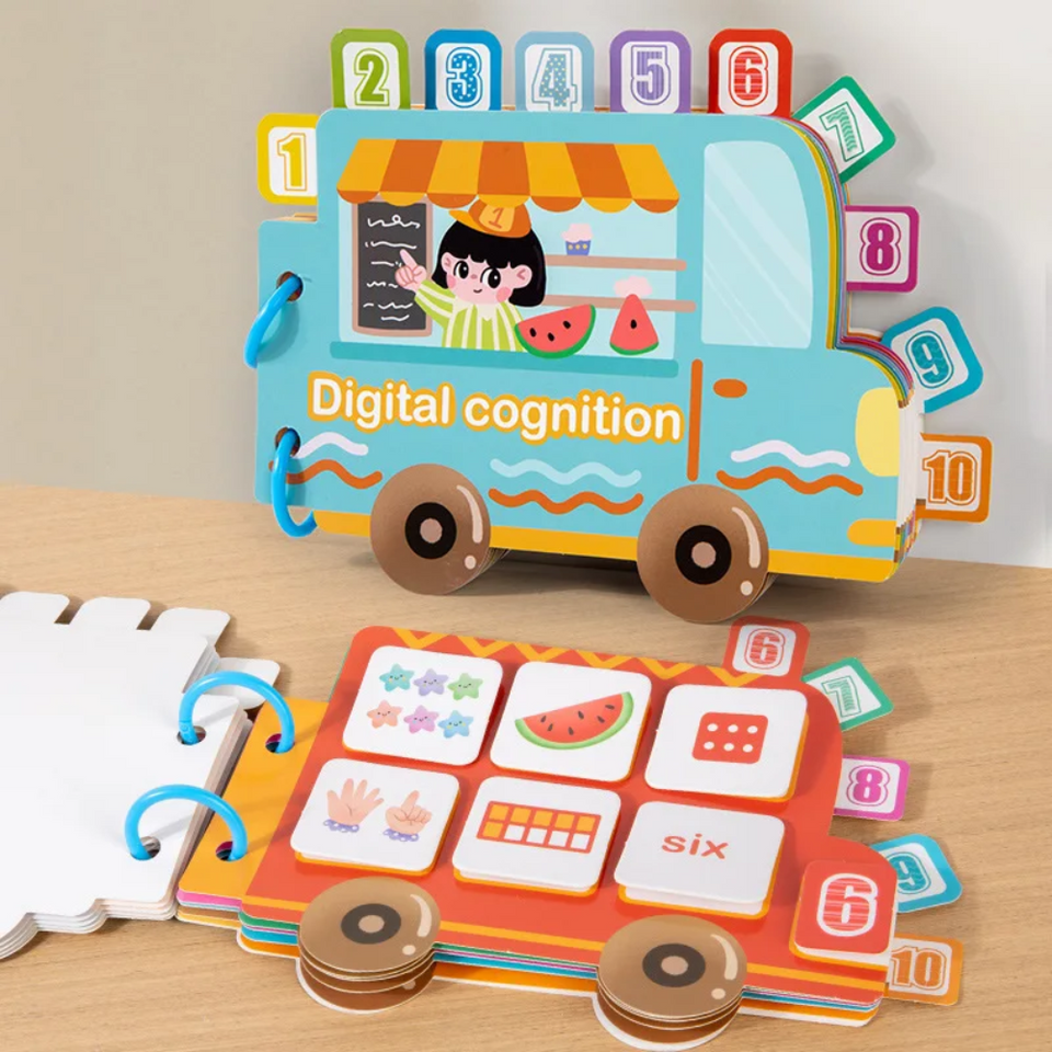 SmartCount – Educatief & Speels – Cijferboek met Telactiviteiten