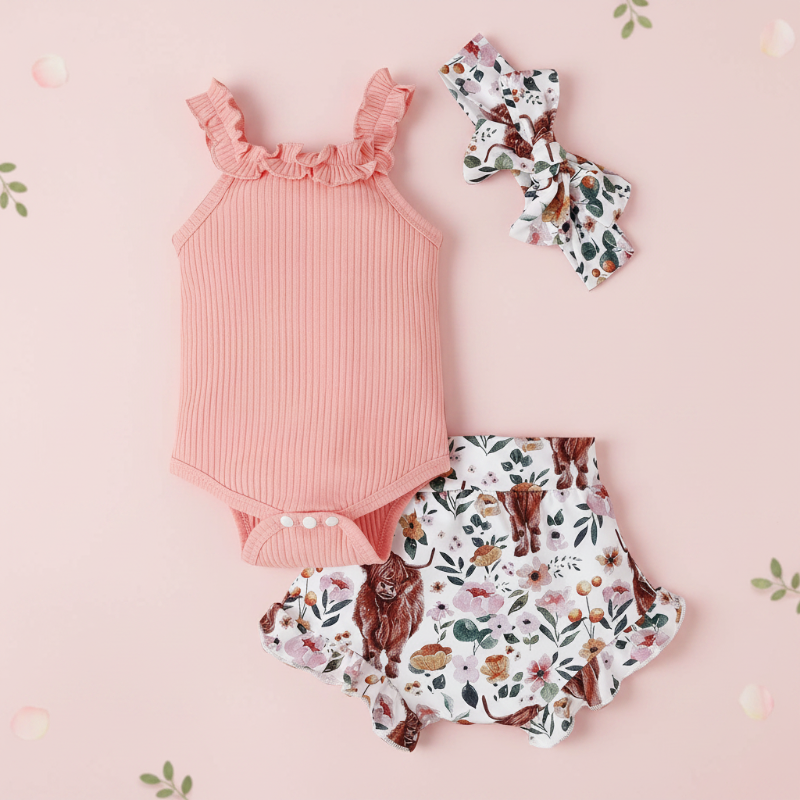 Baby Girl Summer Outfit – Schattig & Luchtig – Baby Kleding Set