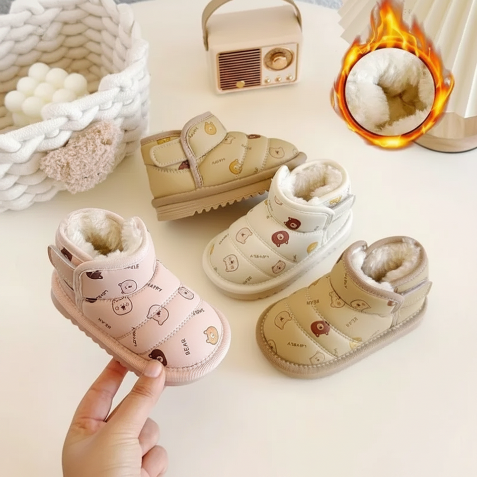 LittleSnow – Warm & Schattig – Kinder Boots met Zachte Binnenvoering