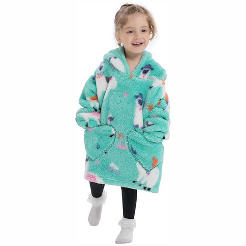HappySnug – Schattig en comfortabel – Kinderdeken met capuchon
