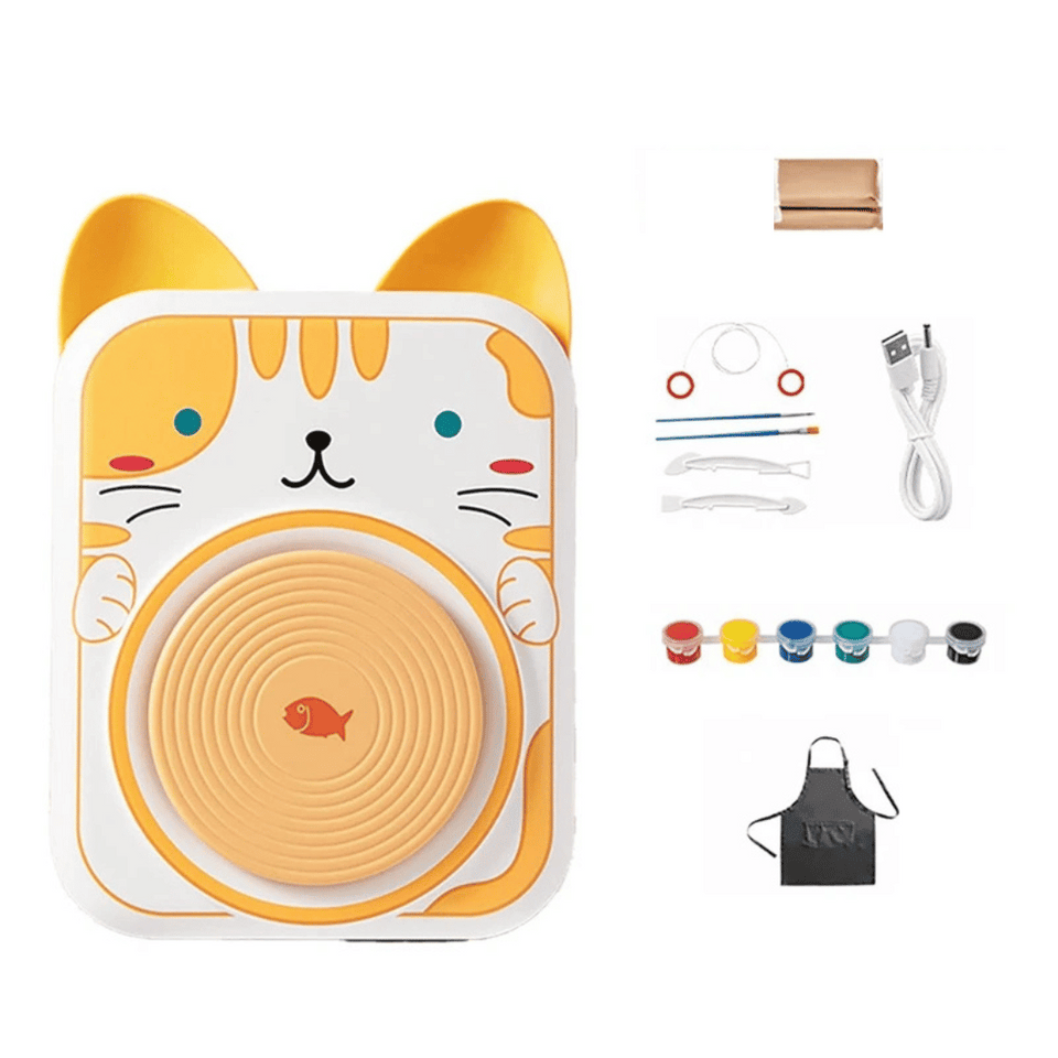 Pottery Set™ - Kleine Kunstenaars - Kinder Pottenbakset