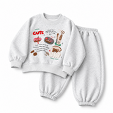 MiniBuddy – Zacht & Praktisch – Kinder Sweater Set met Lange Mouwen