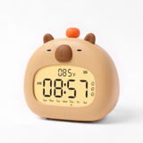 CappyClock – Schattig & Multifunctioneel – Digitale Kinderwekker met Nachtlampje