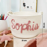 CuddleBasket – Schattig & Persoonlijk – Gepersonaliseerde Luiermand