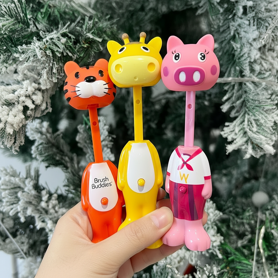TinyTeeth – Speels & Schattig – Kinder Tandenborstel Dierenvorm