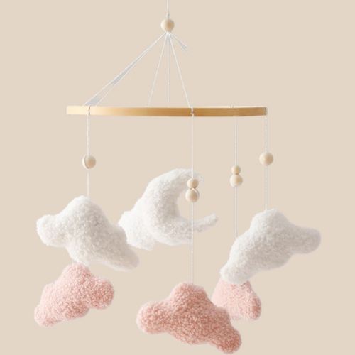 Nuvio – Rust & Sfeer – Babymobiel met Wolken