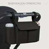 ToddlerOrganizer – Waterafstotend & Ruim – Kinderwagen Organizer met Flessenhouders