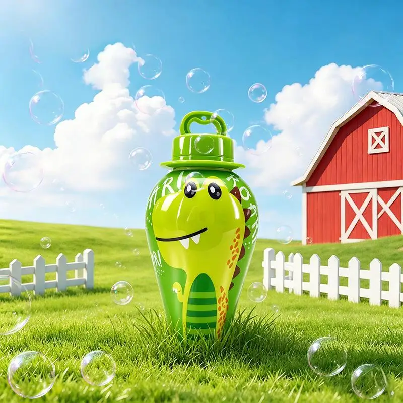 BubblePals – Vrolijk & Speels – Anti-morsen Mini Bellenblaas met Dierendesign