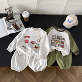 MiniBuddy – Zacht & Praktisch – Kinder Sweater Set met Lange Mouwen