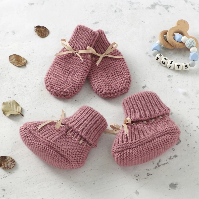 Booties & Mittens – Zacht & Warm – Handschoenen en Schoentjes Set