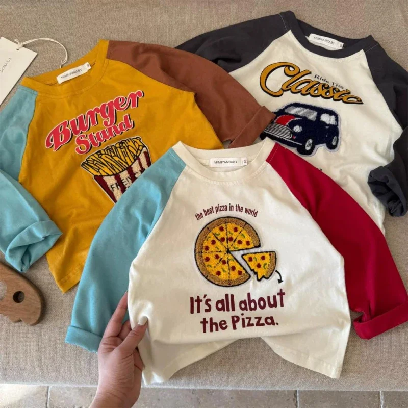 LittleRetro – Stoer & Trendy – Kinder Longsleeve met Grafische Print