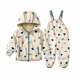 TinyBreeze – Waterdicht & Comfortabel – Kinder Regenjas en Regenbroek Set
