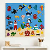 FeltBoard™ - Eindeloos ontdek- en speelplezier! - Viltbord