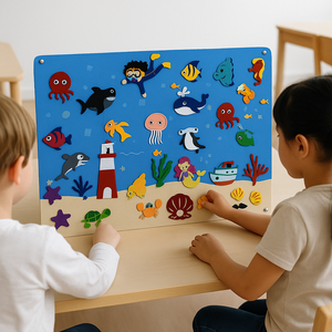 FeltBoard™ - Eindeloos ontdek- en speelplezier! - Viltbord