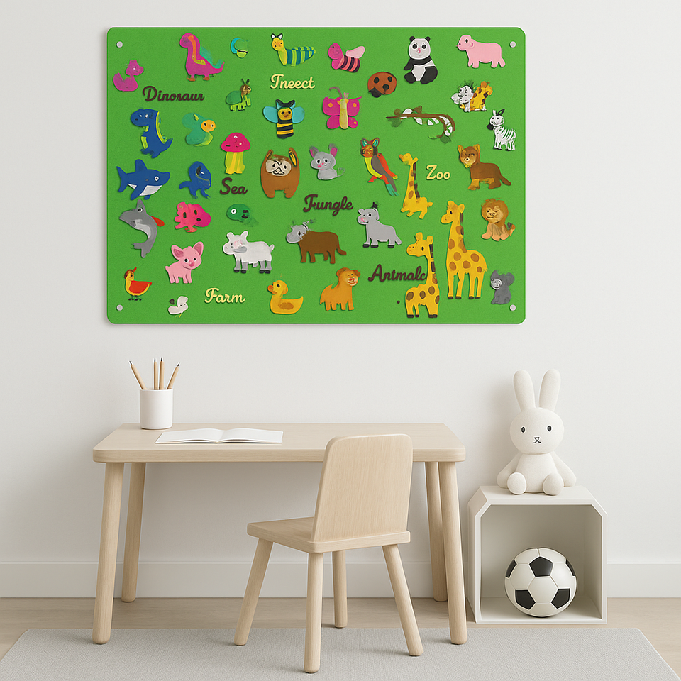 FeltBoard™ - Eindeloos ontdek- en speelplezier! - Viltbord
