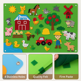 FeltBoard™ - Eindeloos ontdek- en speelplezier! - Viltbord