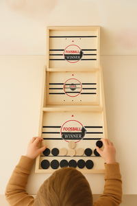 Foosball™ - Gemakkelijk Op Te Zetten - Houten bordspel