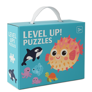 Woods™ - Fijne Motoriek & Creatief - 6-in-1 Puzzel