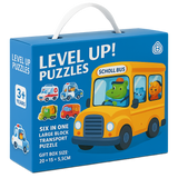 Woods™ - Fijne Motoriek & Creatief - 6-in-1 Puzzel