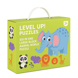 Woods™ - Fijne Motoriek & Creatief - 6-in-1 Puzzel
