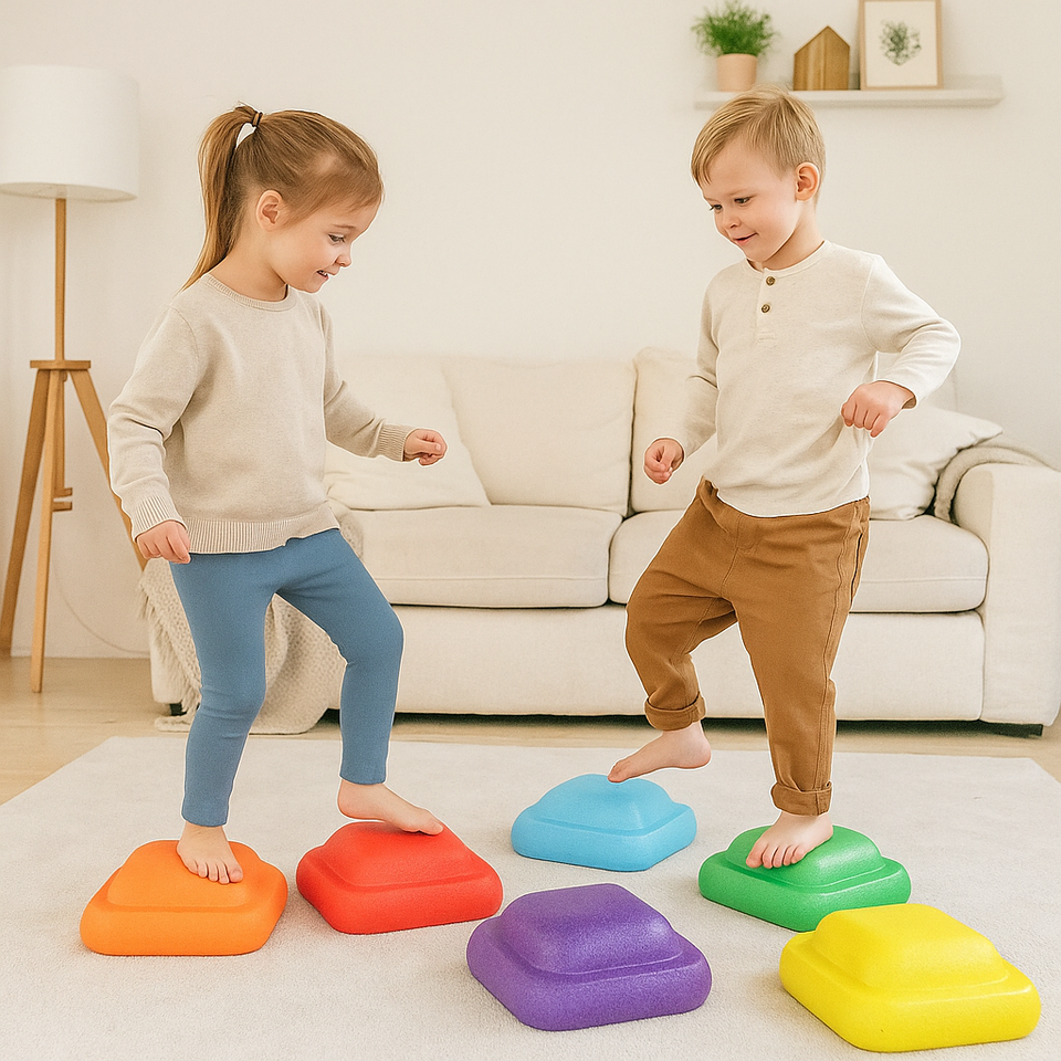 Stepping Stones™ - Voor Speelplezier en Motorische Ontwikkeling - Stapelstenen