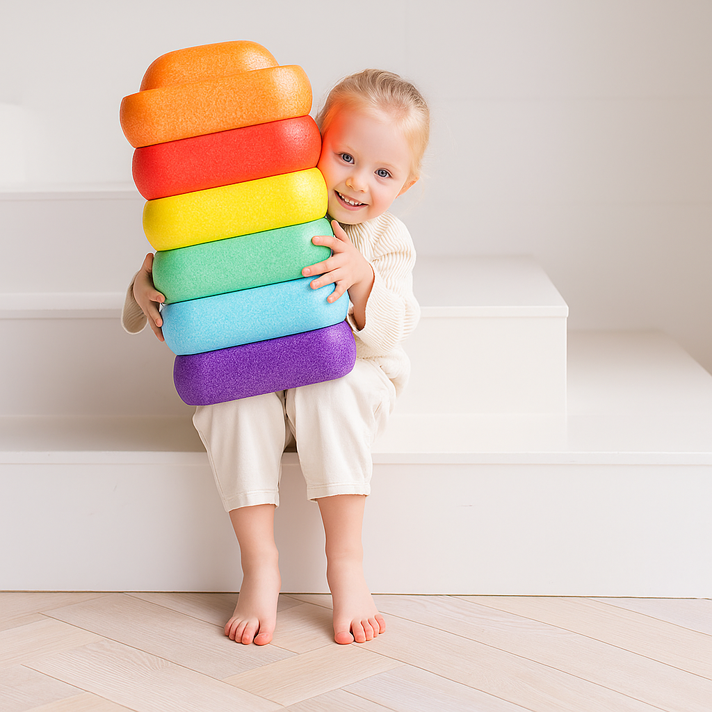 Stepping Stones™ - Voor Speelplezier en Motorische Ontwikkeling - Stapelstenen