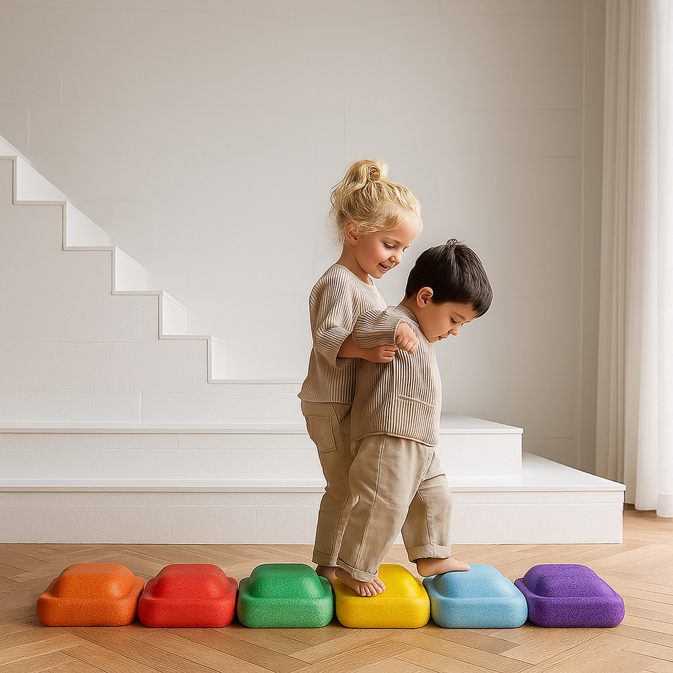 Stepping Stones™ - Voor Speelplezier en Motorische Ontwikkeling - Stapelstenen