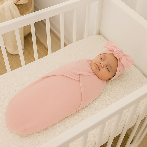 DreamNest – Rust & Comfort – Luxe Inbakerdoek met Mutsje