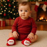 BabyClaus – Dik & Comfortabel – Winter Kerst Sokken met Santa