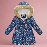 CozyTrend – Elegant & Knus – Gewatteerde Winterjas voor meisjes