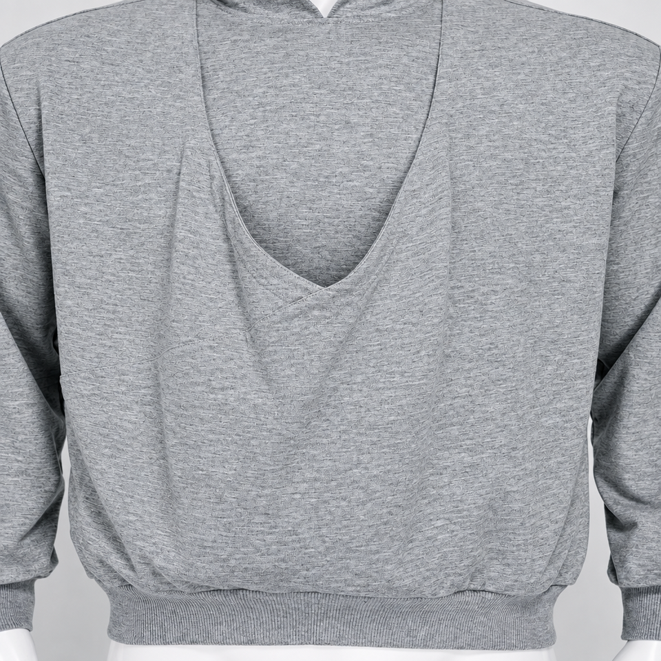 CuddleDad – Comfortabel & Praktisch – Heren Hoodie met Baby Buidel