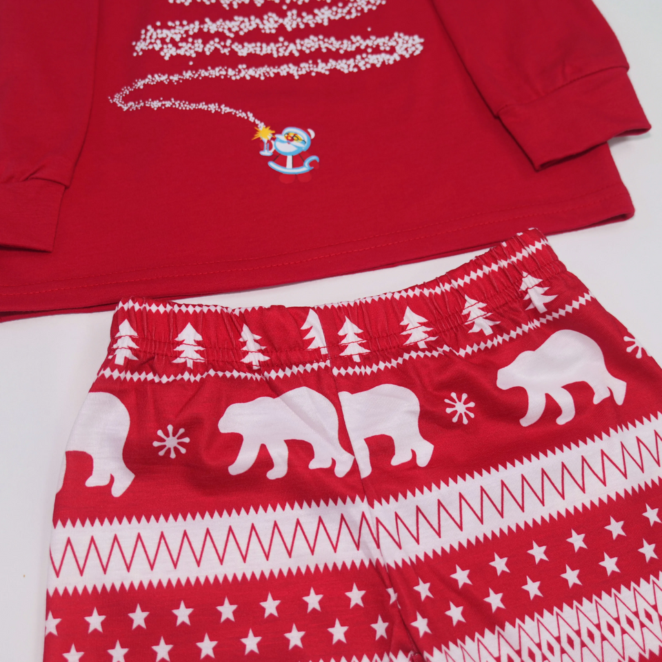 MerryPJs – Feestelijk & Gezellig – Kerst Pyjamaset voor het Hele Gezin