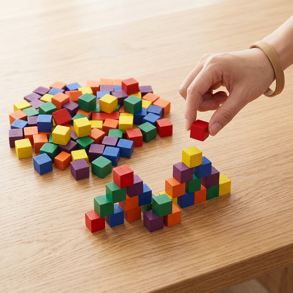 ColorBuild – Kleurrijk & Creatief – Kleefbare Bouwstenen voor Kinderen (240 stuks)