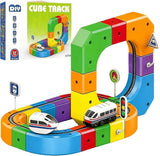 DIY Cube Track – Creatief & Actief – Creatieve DIY Treinbaan