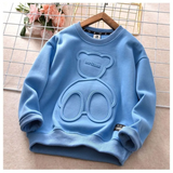 LittleCloud – Comfortabel & Knus – Sweater met 3D Berenmotief