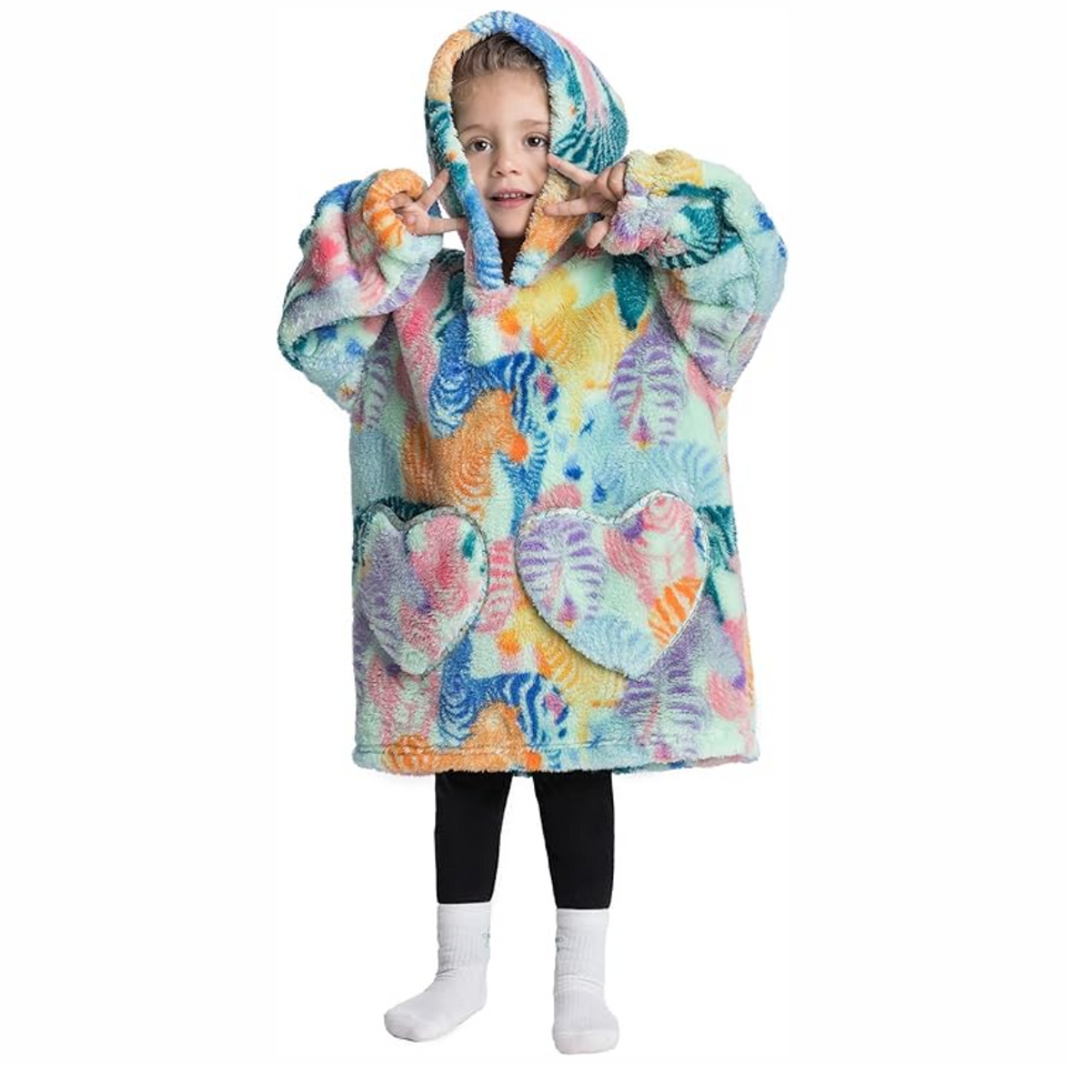 HappySnug – Schattig en comfortabel – Kinderdeken met capuchon