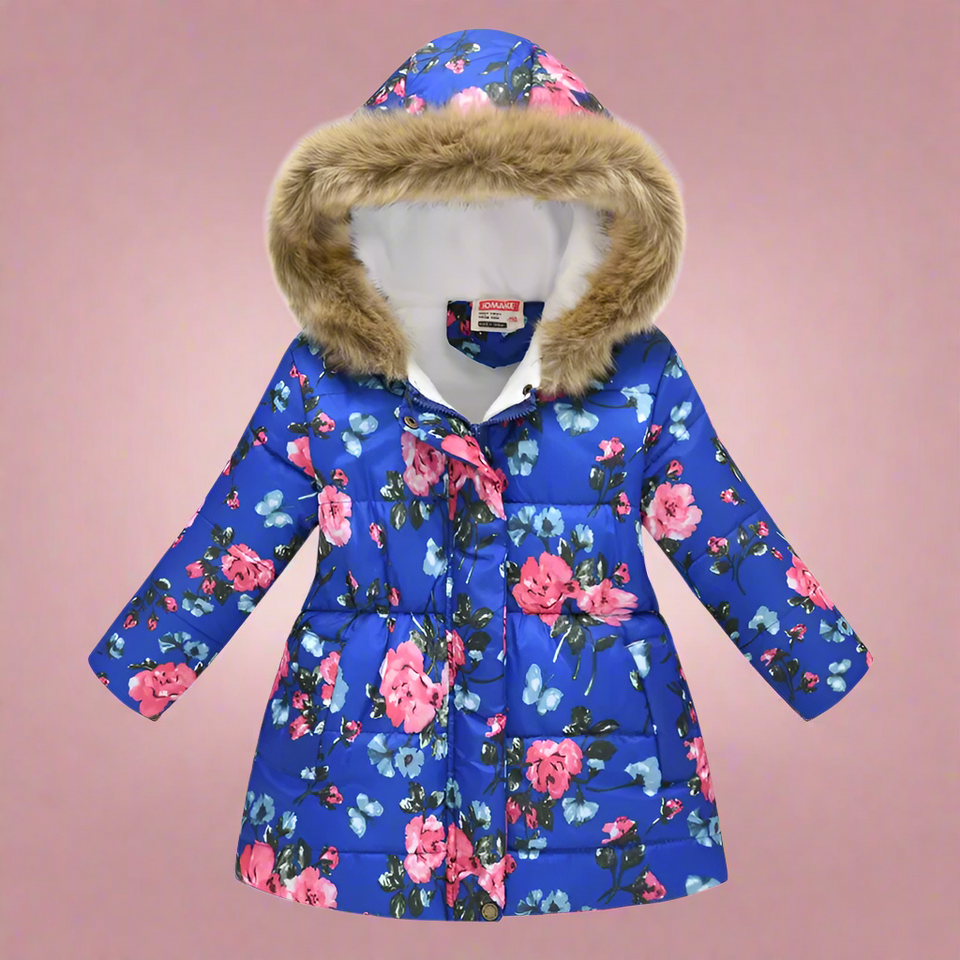 CozyTrend – Elegant & Knus – Gewatteerde Winterjas voor meisjes