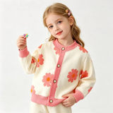 CozyCardi – Zacht & Warm – Gebreid Vestje met Leuke Prints